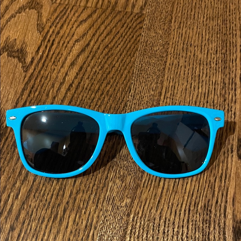 Vibrant Blue Sunglasses
